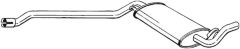 BOSAL 283-015 — Tobă de eșapament intermediară