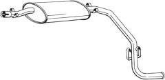 BOSAL 283-685 — Задний глушитель