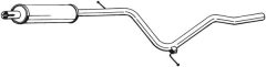 BOSAL 284-357 — Tobă de eșapament intermediară