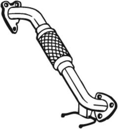 BOSAL 753-327 — Выхлопная труба