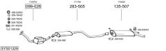 BOSAL SYS01329 — Sistem de evacuare complet