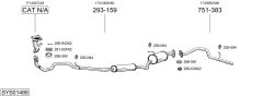 BOSAL SYS01488 — Sistem de evacuare complet