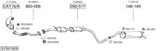 BOSAL SYS01829 — Выхлопная система в сборе