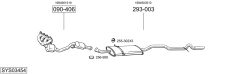 BOSAL SYS03454 — Sistem de evacuare complet