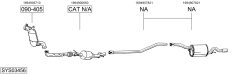 BOSAL SYS03456 — Sistem de evacuare complet