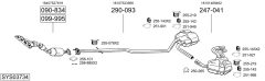 BOSAL SYS03734 — Sistem de evacuare complet