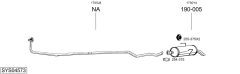 BOSAL SYS04573 — Sistem de evacuare complet