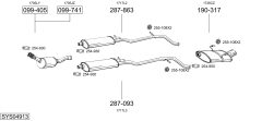 BOSAL SYS04913 — Sistem de evacuare complet