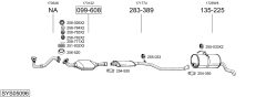 BOSAL SYS05096 — Выхлопная система в сборе