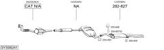 BOSAL SYS06241 — Выхлопная система в сборе
