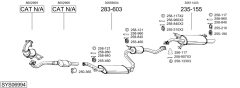 BOSAL SYS06994 — Sistem de evacuare complet