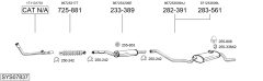 BOSAL SYS07837 — Sistem de evacuare complet