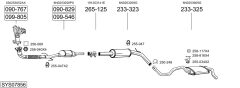 BOSAL SYS07856 — Sistem de evacuare complet