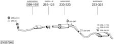 BOSAL SYS07869 — Sistem de evacuare complet