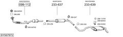 BOSAL SYS07872 — Sistem de evacuare complet