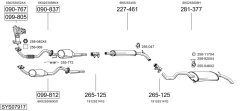 BOSAL SYS07917 — Sistem de evacuare complet