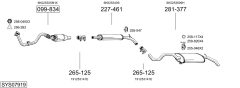 BOSAL SYS07919 — Sistem de evacuare complet