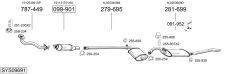 BOSAL SYS09691 — Выхлопная система в сборе
