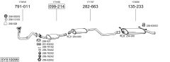 BOSAL SYS10099 — Sistem de evacuare complet