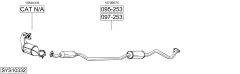 BOSAL SYS10332 — Sistem de evacuare complet
