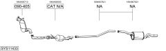 BOSAL SYS11433 — Sistem de evacuare complet