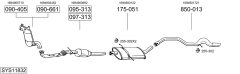 BOSAL SYS11832 — Sistem de evacuare complet