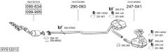 BOSAL SYS12213 — Sistem de evacuare complet