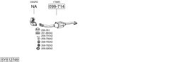 BOSAL SYS12749 — Sistem de evacuare complet