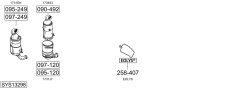 BOSAL SYS13298 — Sistem de evacuare complet