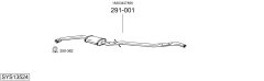 BOSAL SYS13524 — Выхлопная система в сборе