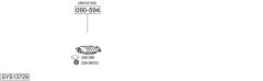 BOSAL SYS13729 — Sistem de evacuare complet