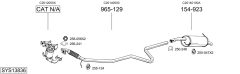 BOSAL SYS13836 — Sistem de evacuare complet