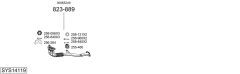 BOSAL SYS14119 — Выхлопная система в сборе