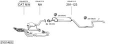BOSAL SYS14602 — Sistem de evacuare complet
