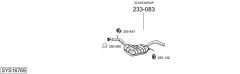 BOSAL SYS16769 — Выхлопная система в сборе