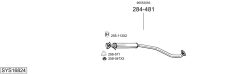 BOSAL SYS16824 — Sistem de evacuare complet