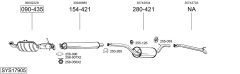 BOSAL SYS17905 — Sistem de evacuare complet