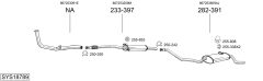 BOSAL SYS18789 — Sistem de evacuare complet