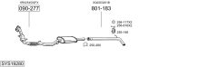 BOSAL SYS19280 — Sistem de evacuare complet