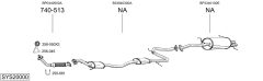BOSAL SYS20000 — Sistem de evacuare complet
