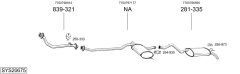 BOSAL SYS20675 — Sistem de evacuare complet