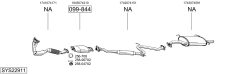 BOSAL SYS22911 — Sistem de evacuare complet