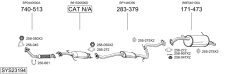 BOSAL SYS23194 — Sistem de evacuare complet