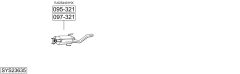 BOSAL SYS23635 — Sistem de evacuare complet