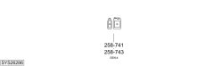BOSAL SYS26286 — Sistem de evacuare complet
