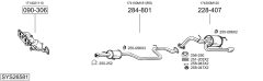 BOSAL SYS26581 — Выхлопная система в сборе
