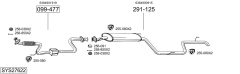 BOSAL SYS27622 — Sistem de evacuare complet