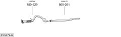 BOSAL SYS27942 — Sistem de evacuare complet