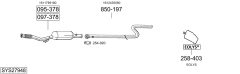 BOSAL SYS27948 — Sistem de evacuare complet