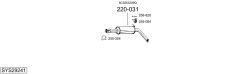 BOSAL SYS29241 — Sistem de evacuare complet